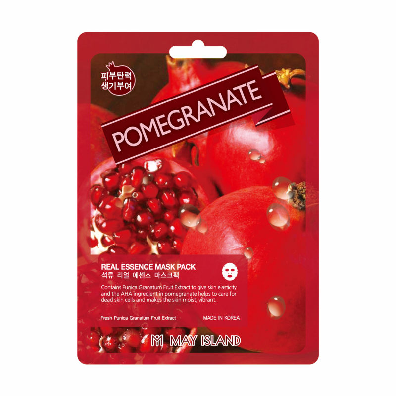 _MAY ISLAND_ POMEGRANATE REAL ESSENCE MASK PACK 25ml